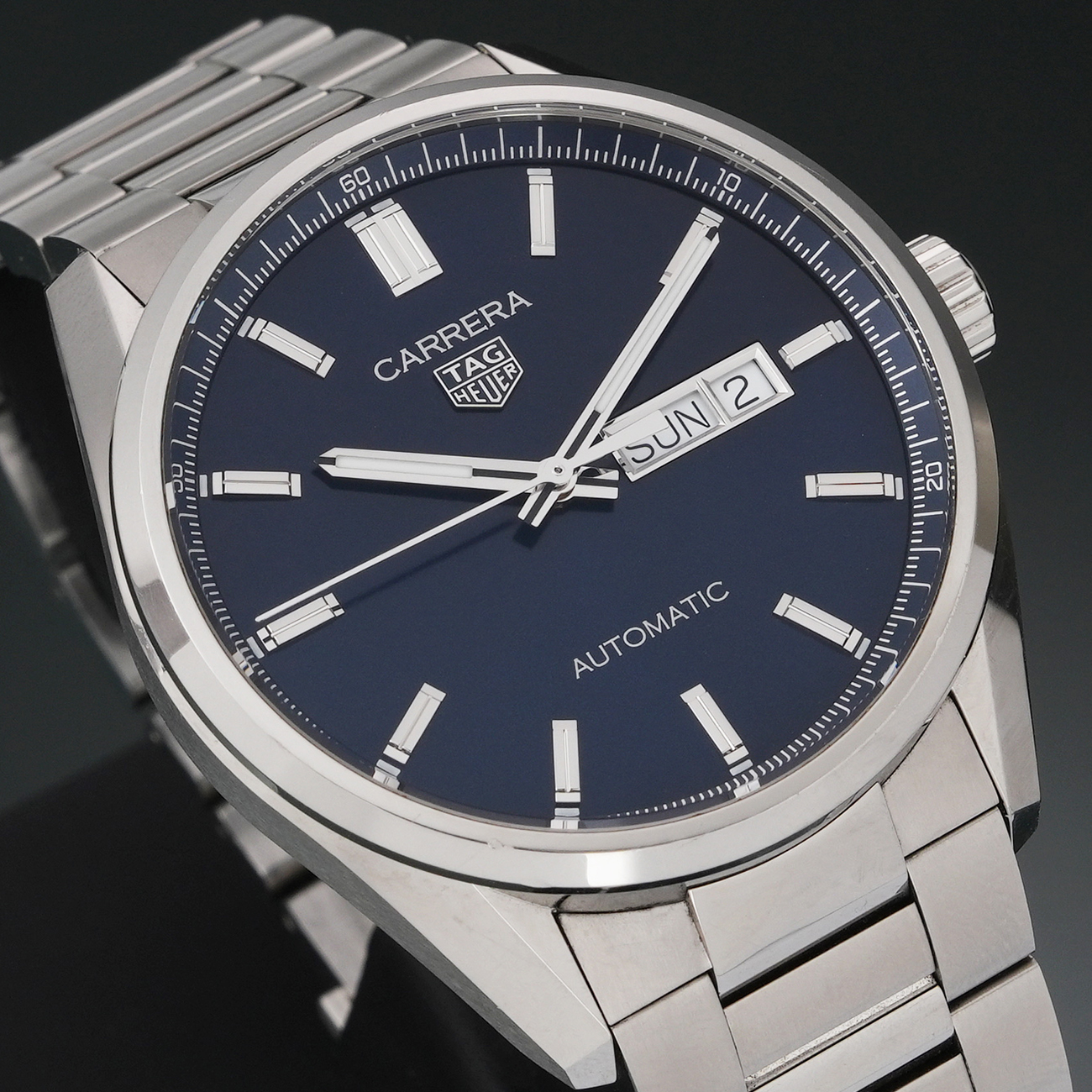 TAG HEUER(USED)태그호이어 WBN2012 까레라 데이 데이트 오토매틱 41 mm